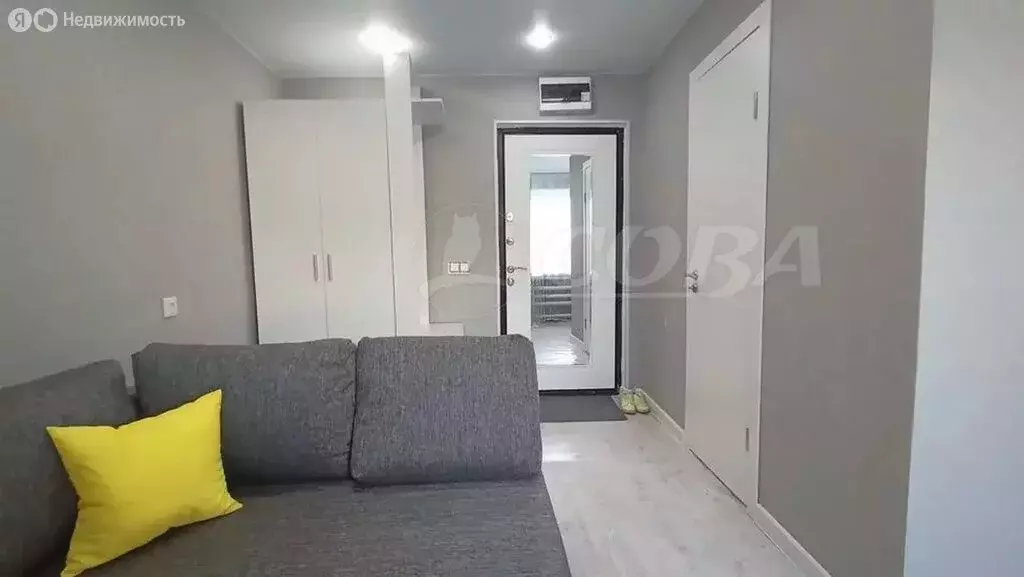 Квартира-студия: посёлок Новотарманский, Центральная улица, 52 (15 м) - Фото 1