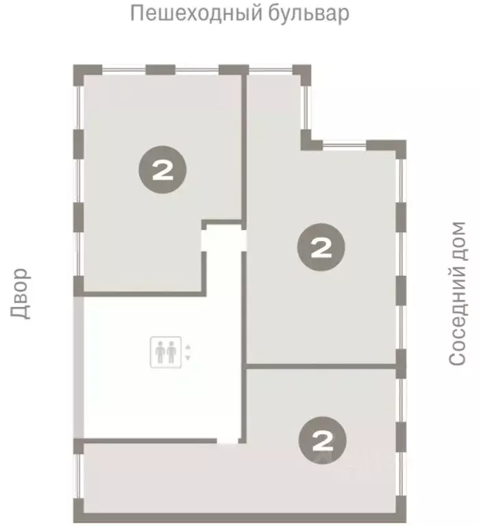 2-к кв. Новосибирская область, Новосибирский район, Краснообск рп ... - Фото 1