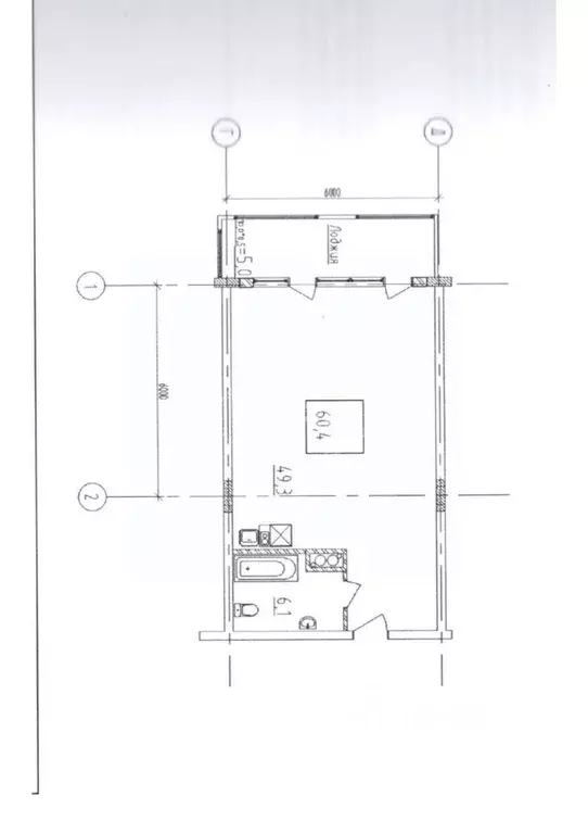 2-к кв. Калининградская область, Светлогорск ул. Горького, 14 (59.8 м) - Фото 2