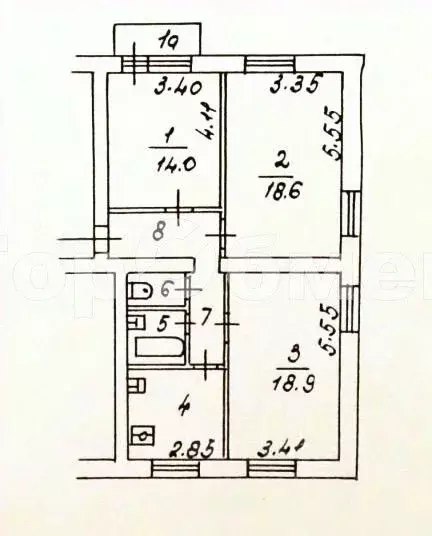 Комната Москва ул. Фонвизина, 4 (14.0 м) - Фото 0