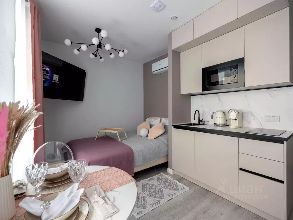 1-к кв. Москва ул. Тимура Фрунзе, 8/5 (22.0 м) - Фото 1