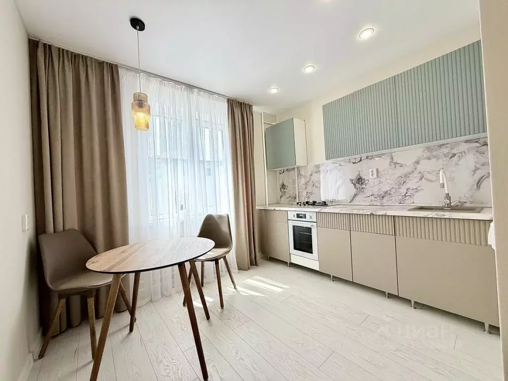1-к кв. Татарстан, Казань ул. Хайдара Бигичева, 2 (34.2 м) - Фото 1