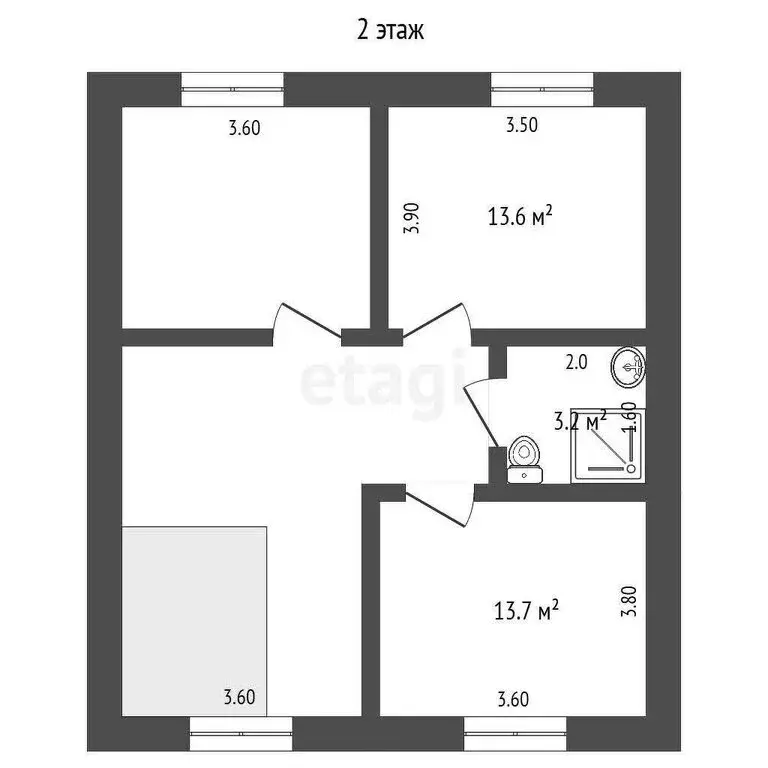 Дом в Тюменская область, Тобольский муниципальный округ, Башковское ... - Фото 2