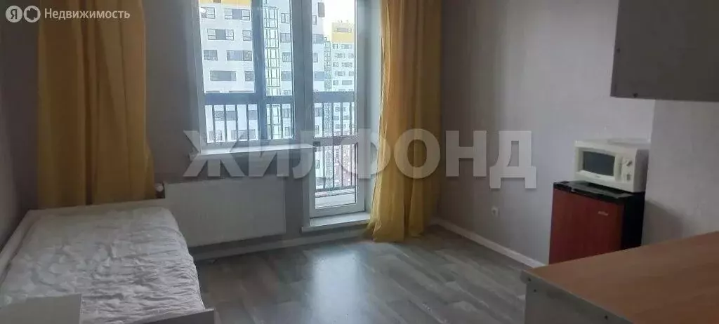 Квартира-студия: Новосибирск, Спортивная улица, 43 (18.2 м) - Фото 1