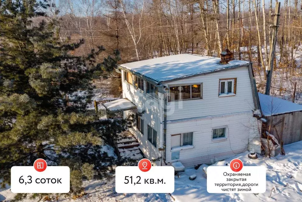 Дом в Хабаровский край, Хабаровский район, Осиновореченское с/пос, с. ... - Фото 2