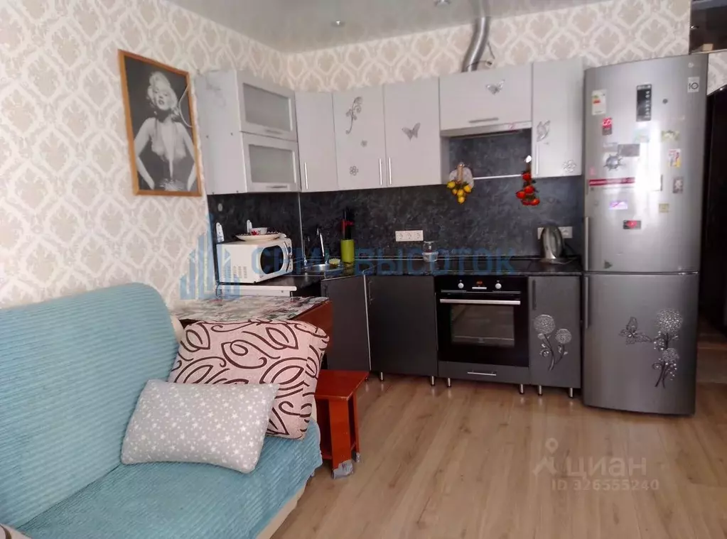 Студия Московская область, Домодедово Южный мкр, ул. Курыжова, 30 ... - Фото 1