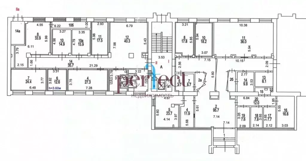 Помещение свободного назначения в Москва ул. Кржижановского, 29К5 (24 ... - Фото 2