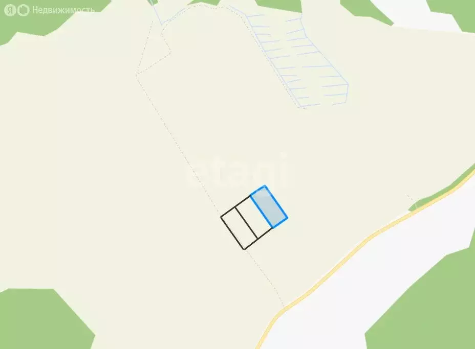 Участок в Копорское сельское поселение, деревня Широково (866.79 м) - Фото 1