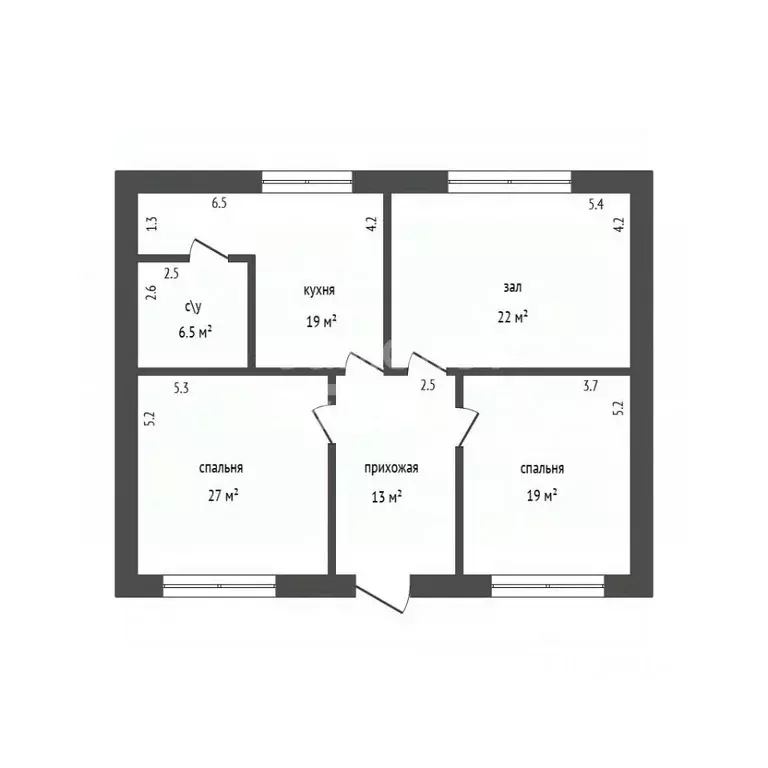 Дом в Дагестан, Дагестанские Огни ул. Муталиба Митарова (146 м) - Фото 2