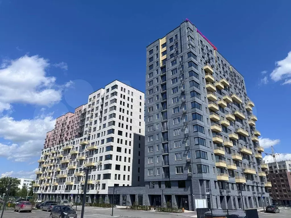 1-к. квартира, 39,3 м, 7/13 эт. - Фото 1