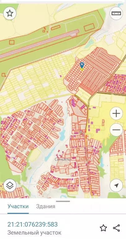 Участок в Чувашия, Чебоксарский муниципальный округ, пос. Синьялы  ... - Фото 2