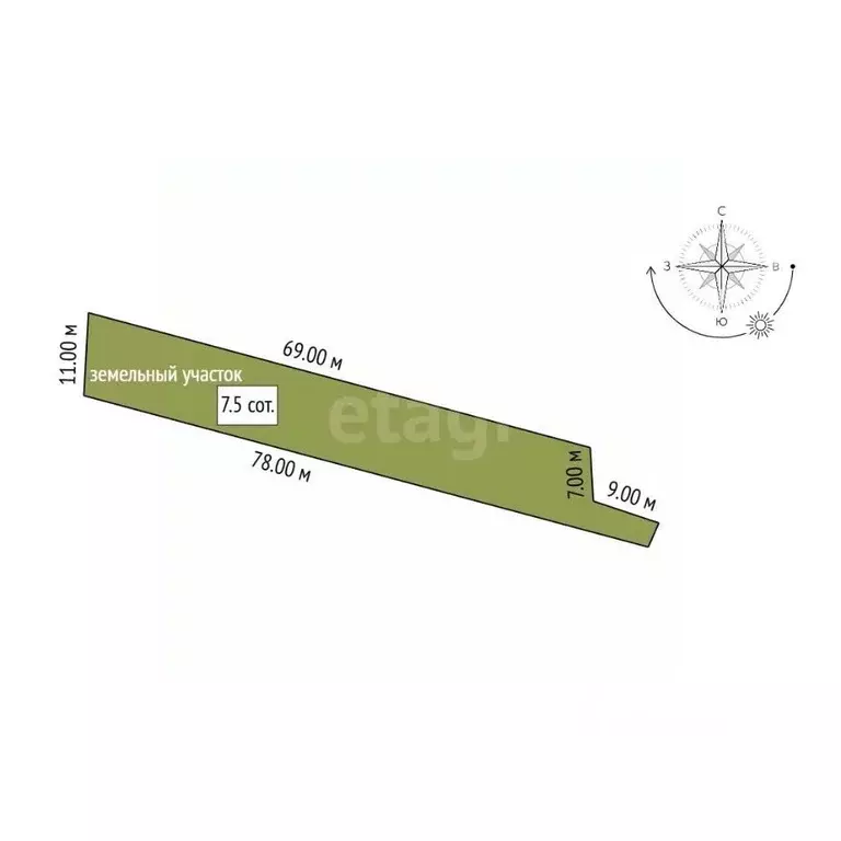 Участок в Амурская область, Благовещенск ЖБИ-12 СТ,  (7.5 сот.) - Фото 2