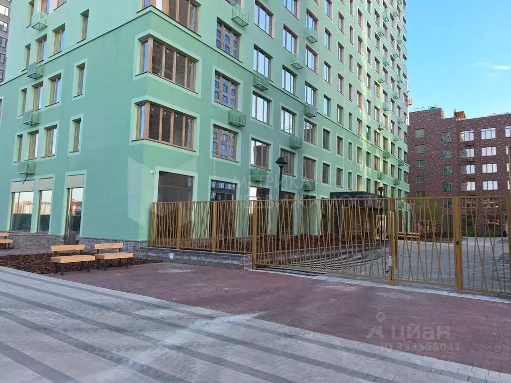 Студия Тюменская область, Тюмень ул. Эльвиры Федоровой, 1 (28.3 м) - Фото 1