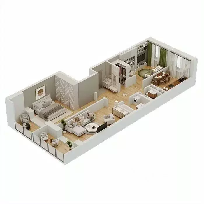3-к кв. Удмуртия, Ижевск ул. Холмогорова, 115 (92.18 м) - Фото 0