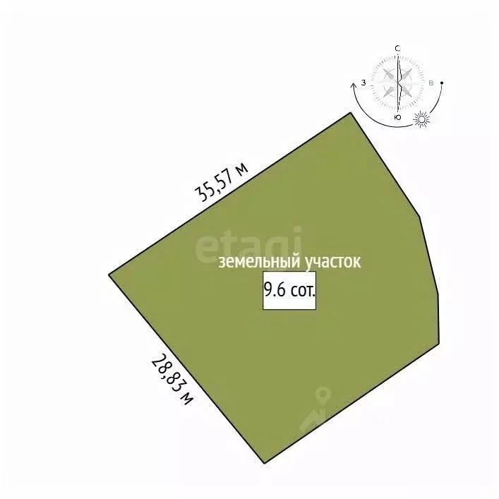 Участок в Амурская область, Благовещенск  (9.6 сот.) - Фото 1