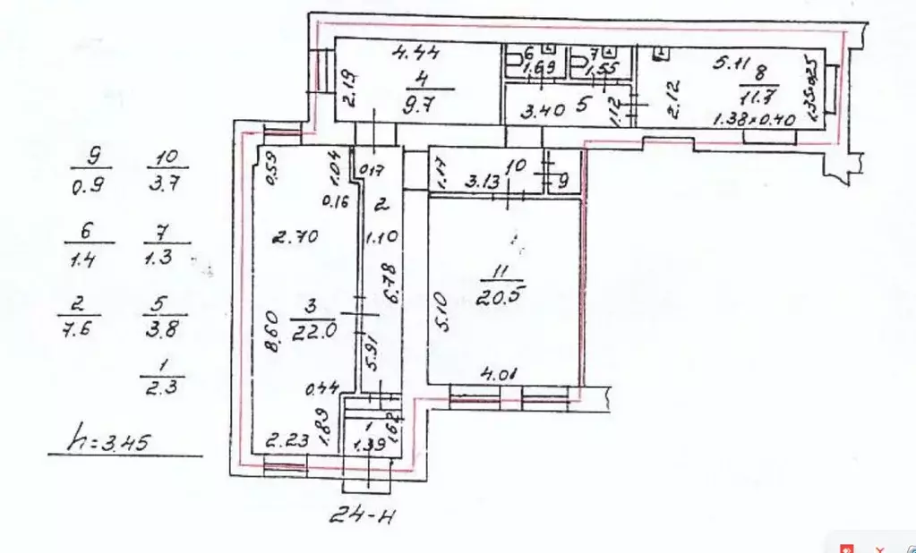 Офис в Санкт-Петербург Фурштатская ул., 40Б (85 м) - Фото 2