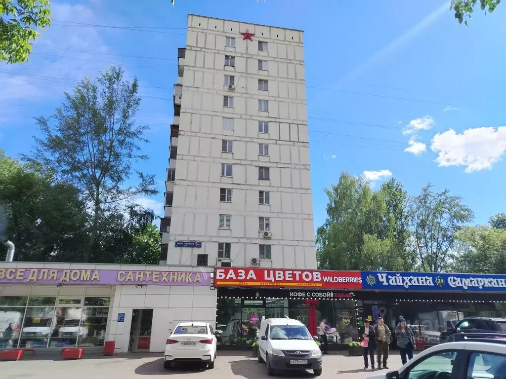 Свободной планировки кв. Москва ул. Юных Ленинцев, 10/15К1 (37.4 м) - Фото 2