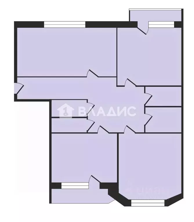 4-к кв. Московская область, Мытищи ул. Красная Слобода, 13 (88.5 м) - Фото 2
