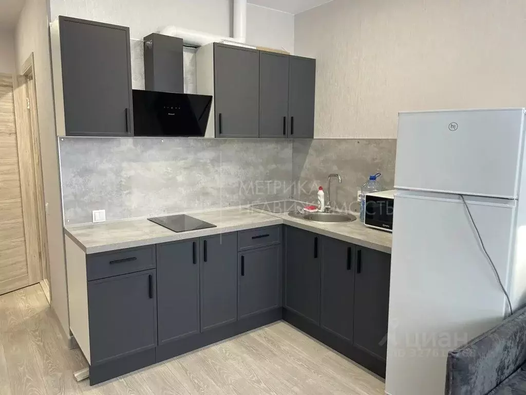 Студия Тюменская область, Тюмень ул. Евгения Войнова, 3 (22.5 м) - Фото 1