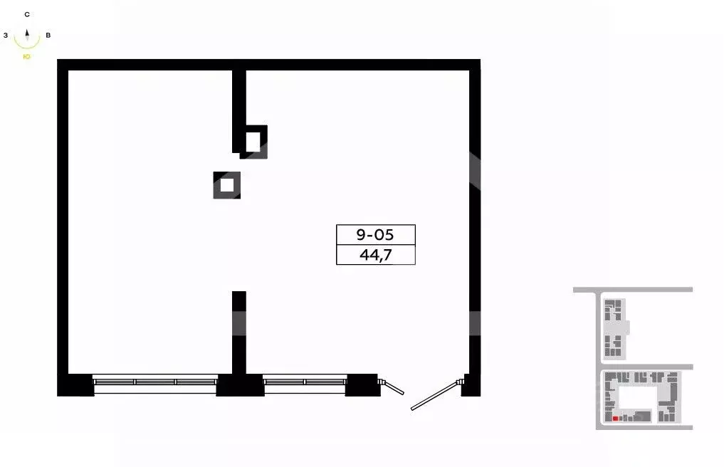 Помещение свободного назначения в Москва Сосенское поселение, просп. ... - Фото 2