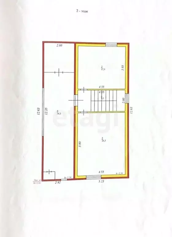 Дом в Татарстан, Камское Устье пгт ул. Кооперативная, 17 (156 м) - Фото 2