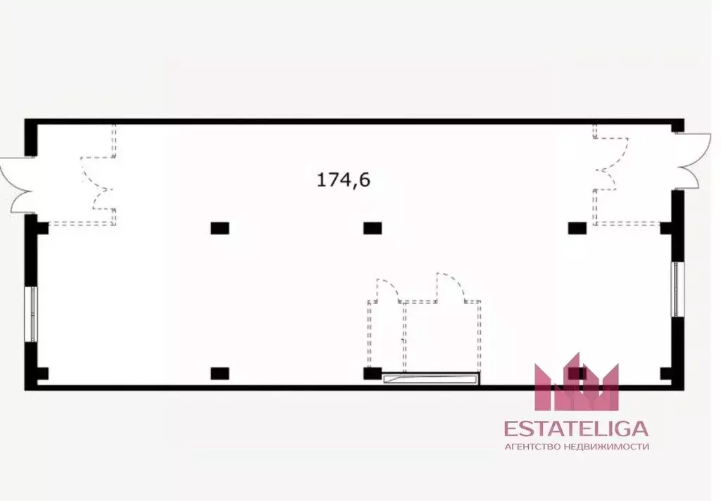 Помещение свободного назначения в Москва Очаковское ш., 5к3 (175 м) - Фото 1