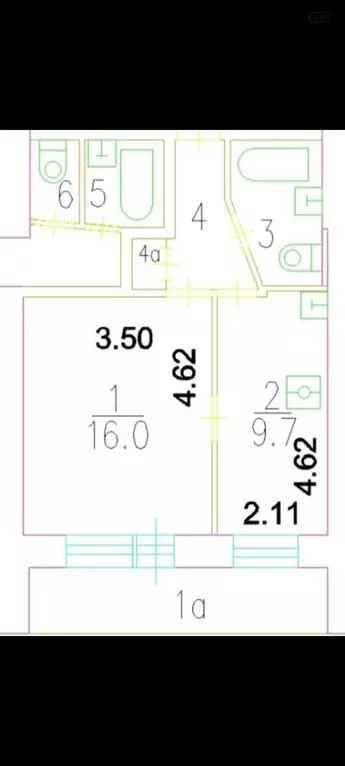 Продаётся 1-к квартира, 33.7 м - Фото 0
