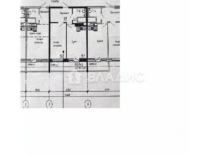 2-к кв. Новосибирская область, Новосибирск Бронная ул., 22/1 (40.7 м) - Фото 1