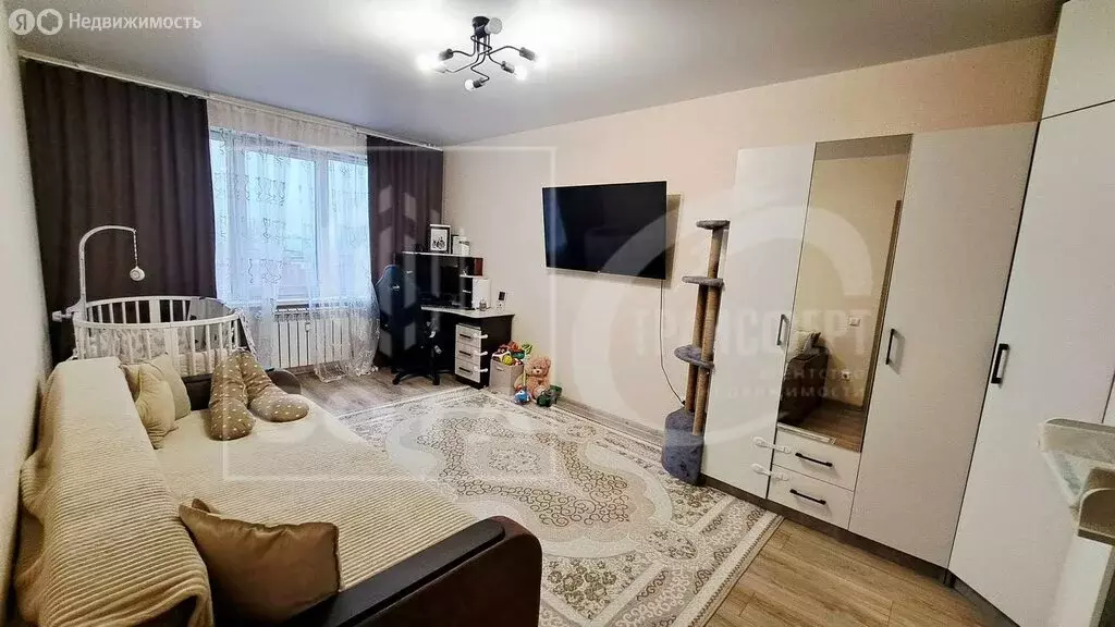 1-комнатная квартира: Воронеж, улица Коренцова, 1 (42 м) - Фото 2