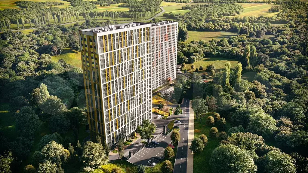 2-к. квартира, 49,2 м, 15/25 эт. - Фото 1