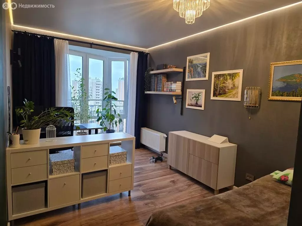 1-комнатная квартира: Кудрово, Областная улица, 9к1 (44.7 м) - Фото 1