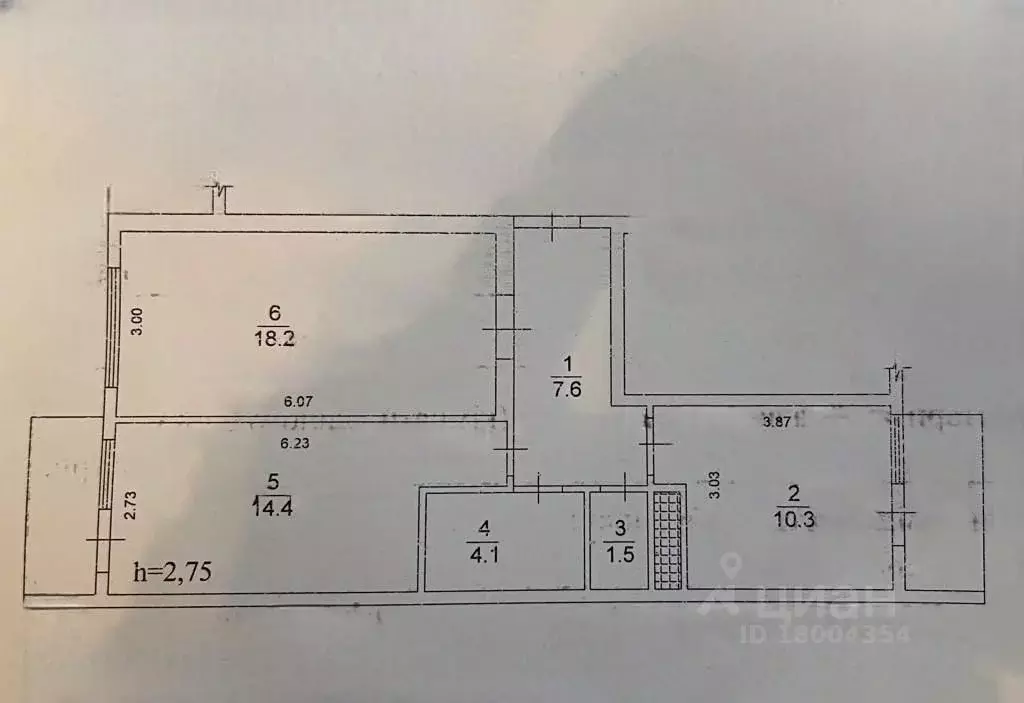 2-к кв. Севастополь просп. Античный, 66 (63.0 м) - Фото 2