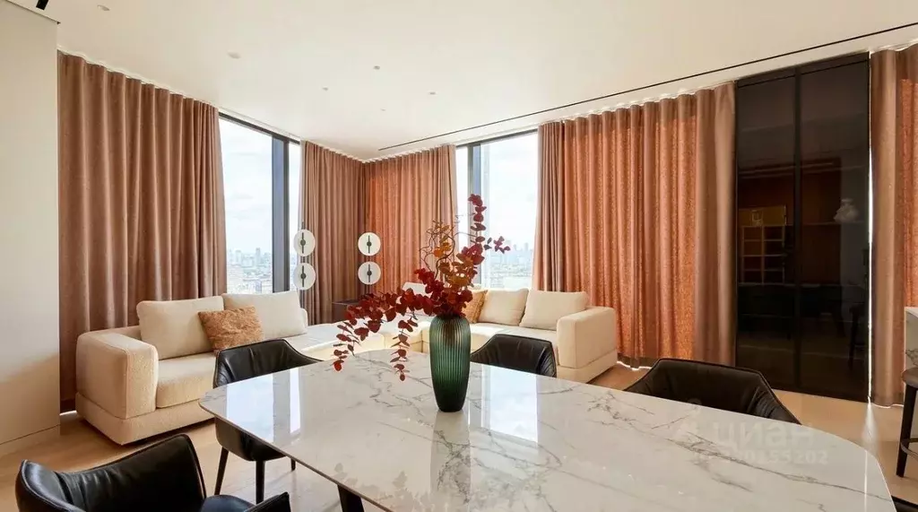 5-к кв. Москва Краснопресненская наб., 14Ак1 (152.0 м) - Фото 1