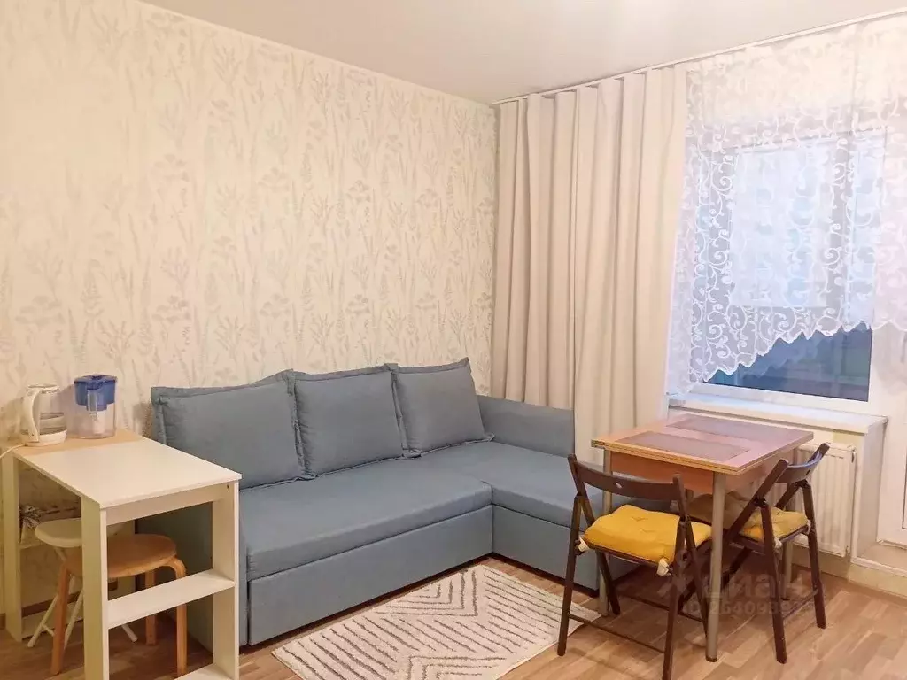 Студия Ленинградская область, Мурино Всеволожский район, пл. ... - Фото 1