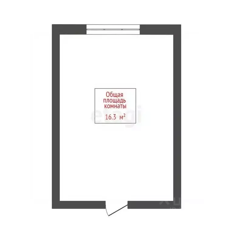 Комната Томская область, Томск Енисейская ул., 15 (16.3 м) - Фото 1