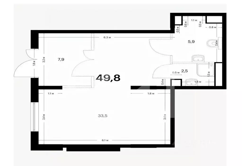 Помещение свободного назначения в Московская область, Красногорск ... - Фото 2