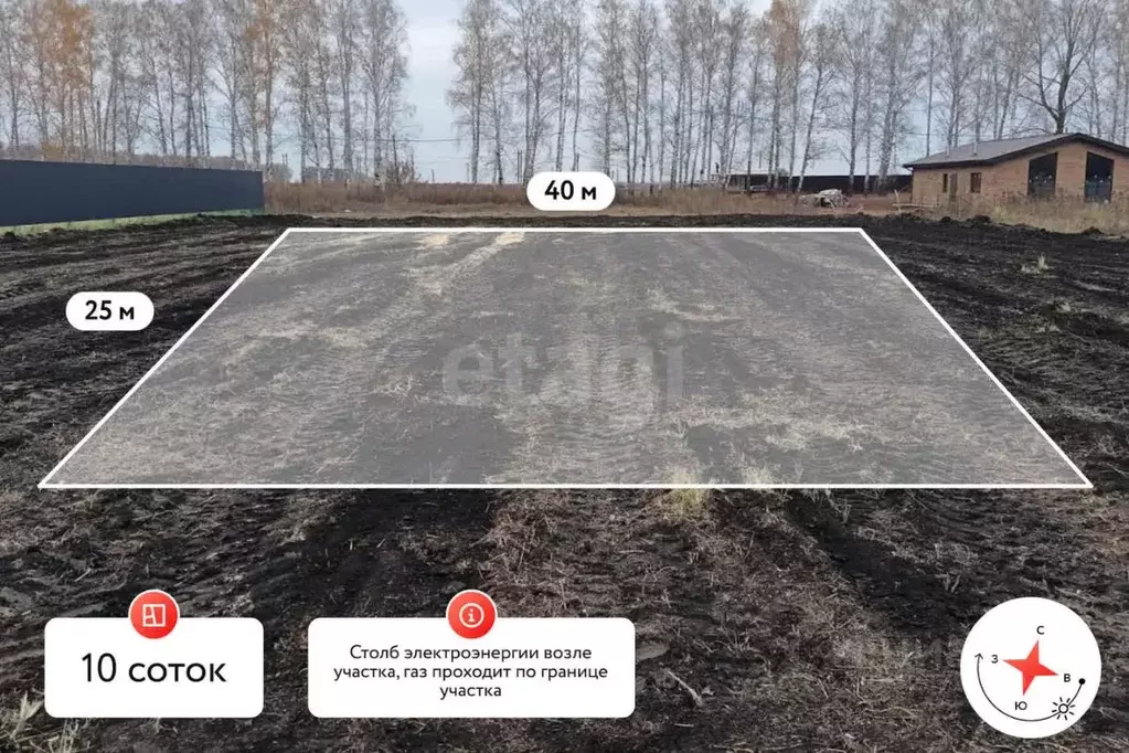 Участок в Ульяновская область, Ульяновск городской округ, с. Лаишевка ... - Фото 1