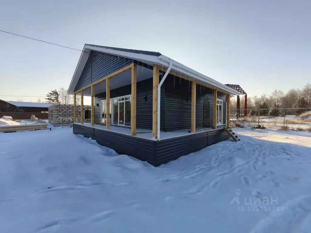 Дом в Красноярский край, Красноярск городской округ, д. Минино 2 (120 ... - Фото 1