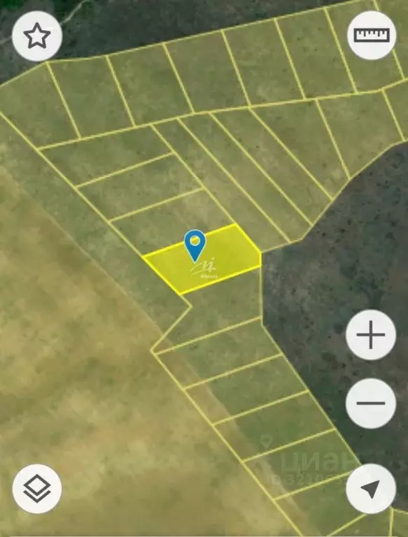 Участок в Крым, Бахчисарайский район, Каштановское с/пос, с. ... - Фото 1