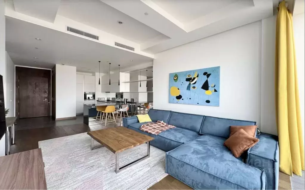 1-к кв. Москва 1-й Красногвардейский проезд, 22с2 (58.1 м) - Фото 2