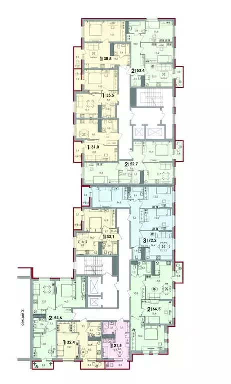 2-к кв. Тверская область, Калининский муниципальный округ, д. Батино  ... - Фото 2