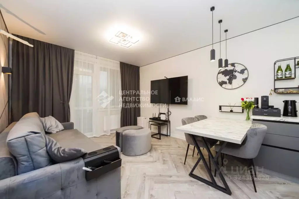 1-к кв. Рязанская область, Рязань ул. Земнухова, 3 (44.7 м) - Фото 1