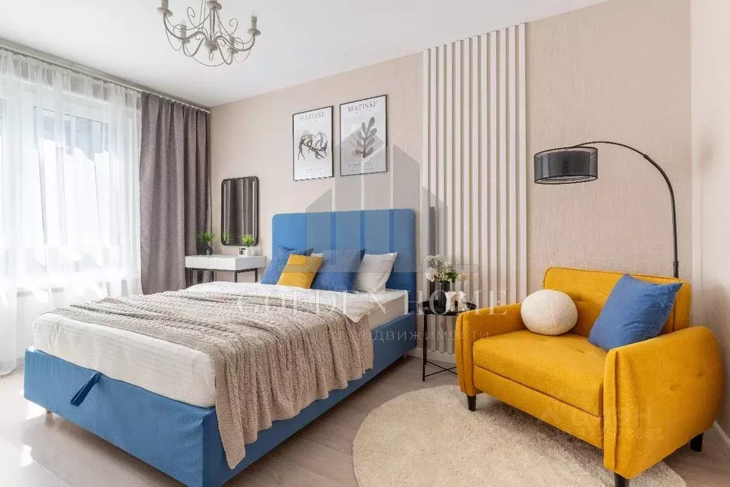 1-к кв. Санкт-Петербург ул. Богословская, 4к3 (38.78 м) - Фото 1