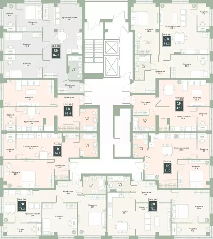 1-к кв. Курганская область, Курган Заозерный жилрайон, 6А мкр, ул. ... - Фото 2