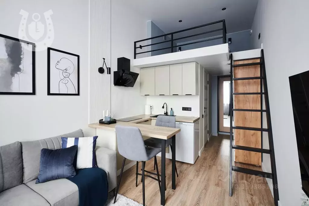 Студия Москва 2-й Амбулаторный проезд, 8С1 (21.3 м) - Фото 1