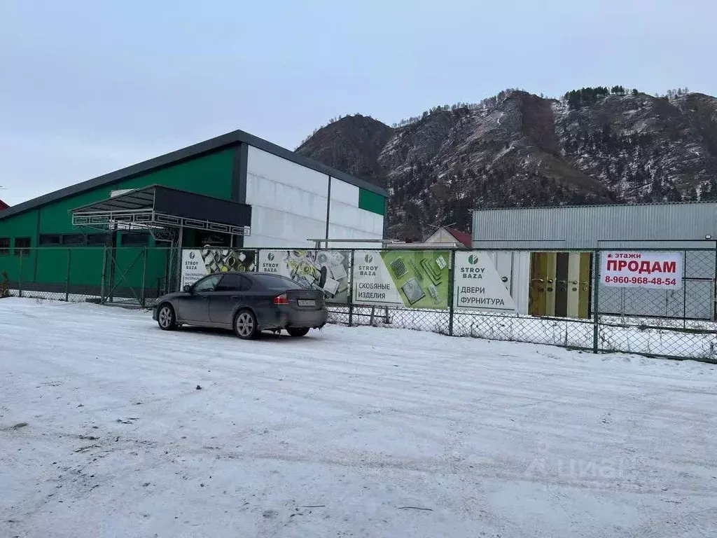 Торговая площадь в Алтай, Чемальский район, с. Чемал Чемальская ул. ... - Фото 1