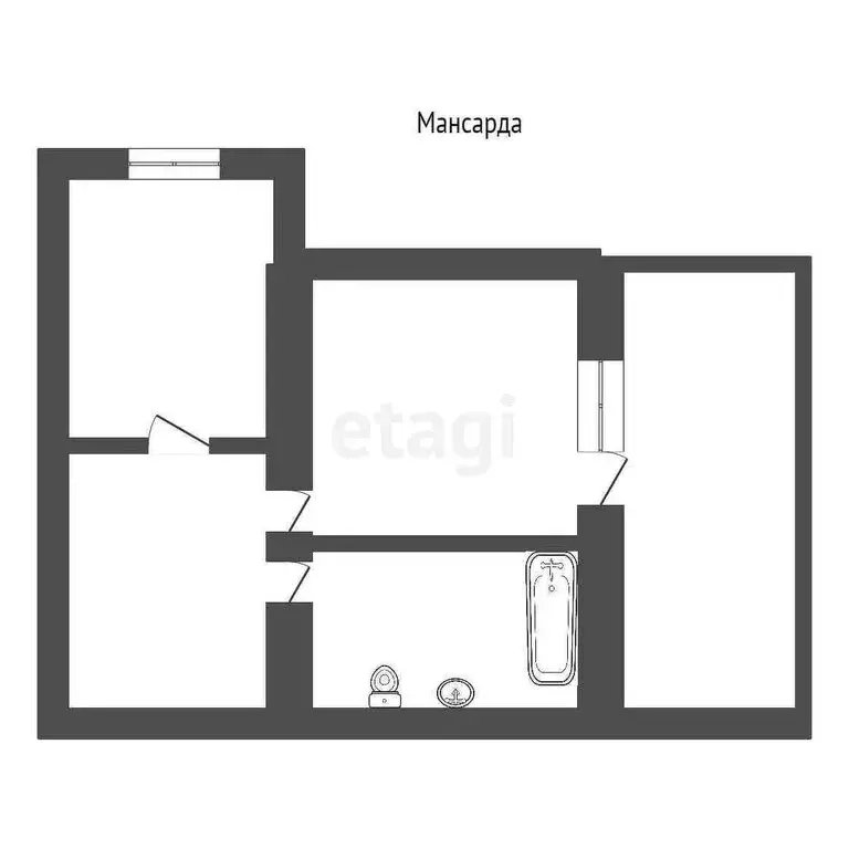 3-комнатная квартира: Улан-Удэ, улица Пугачёва, 57 (74.5 м) - Фото 0