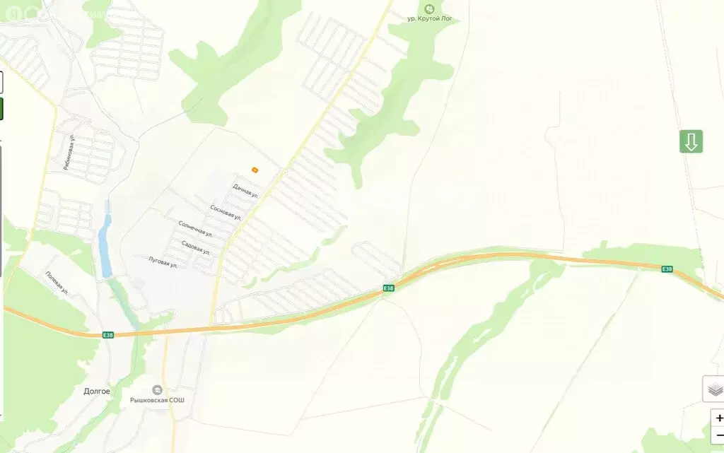 Участок в Курский район, Клюквинский сельсовет, деревня Долгое (12.5 ... - Фото 2