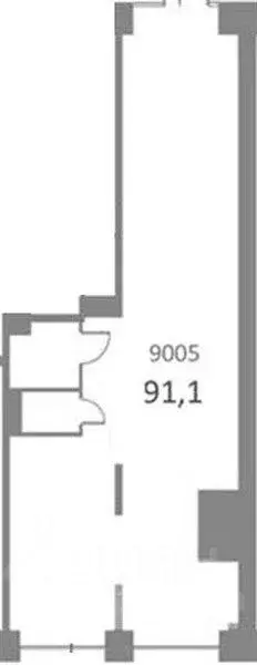 Помещение свободного назначения в Москва Прайд жилой квартал,  (91 м) - Фото 0