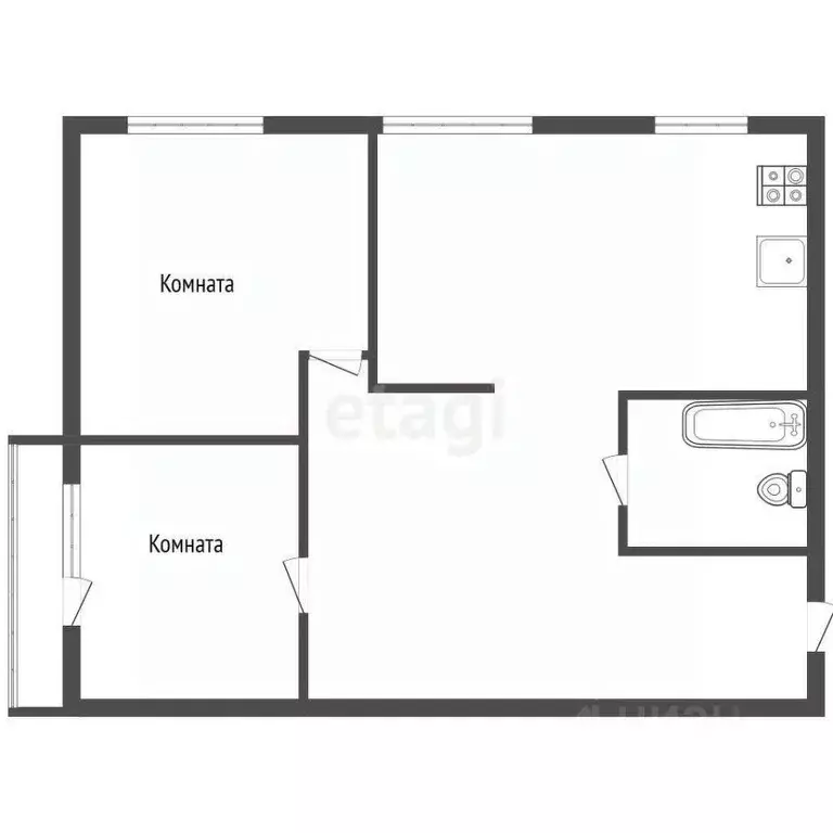 3-к кв. Владимирская область, Ковров ул. Лопатина, 13/5 (50.0 м) - Фото 1